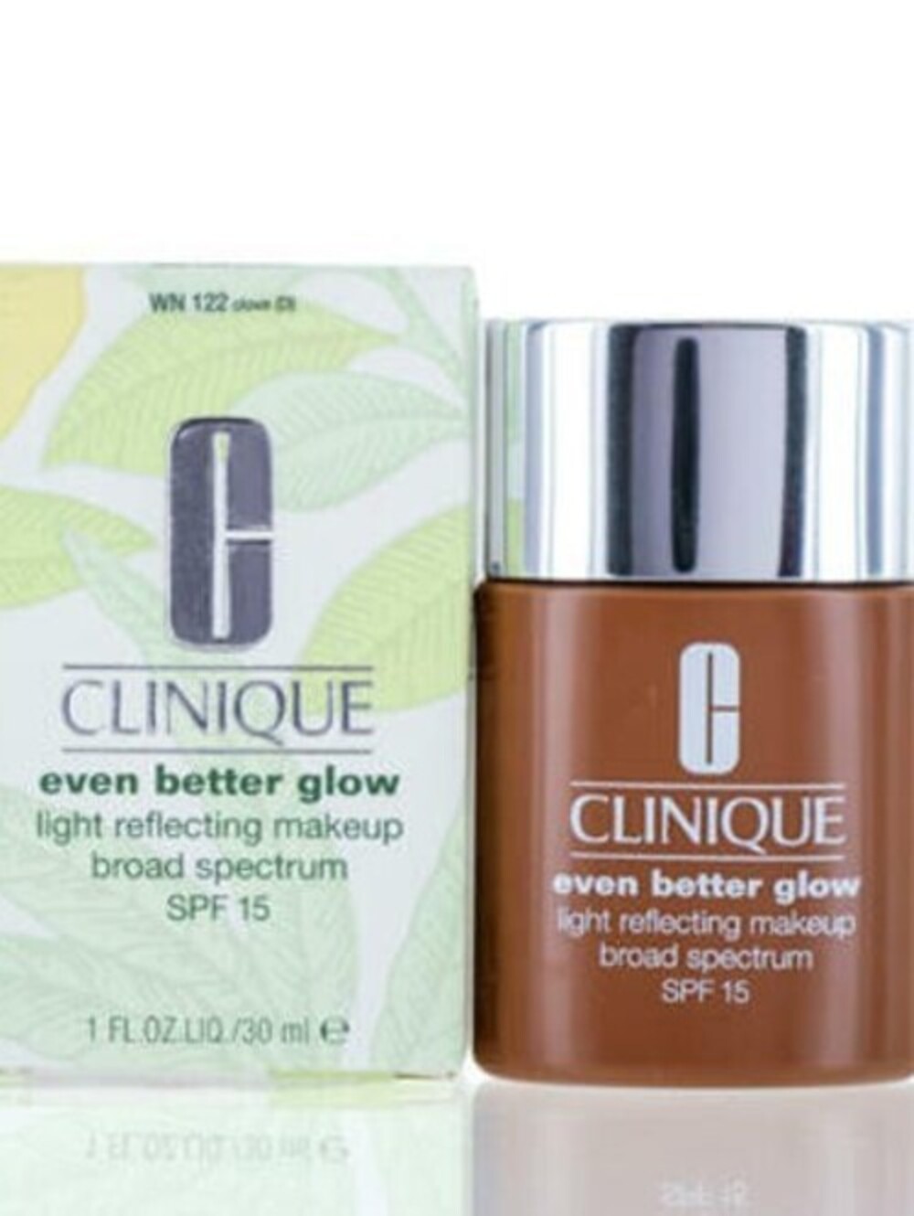 CLINIQUE EVEN BETTER GLOW MAKEUP WN 122 CLOVE 1.0 OZ - NEW
